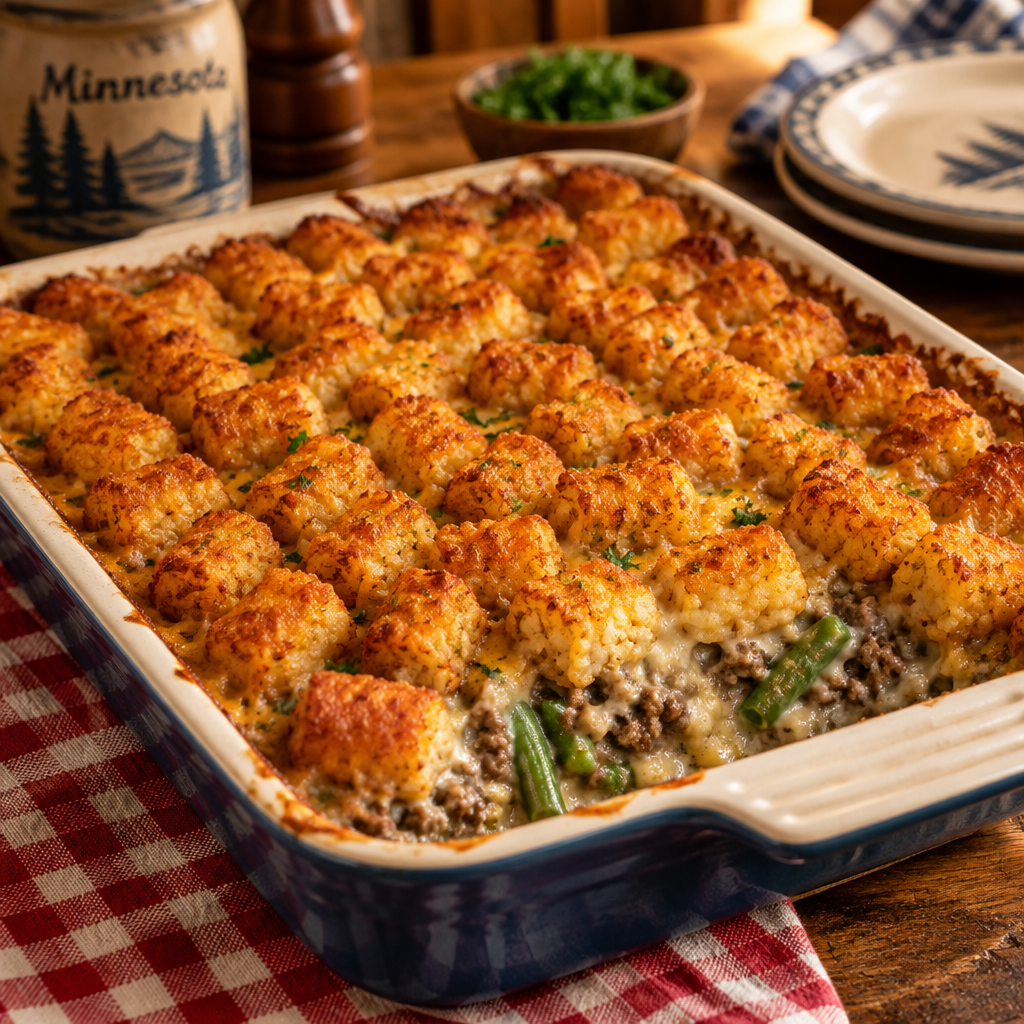 Tater Tot Hotdish Master Recipe